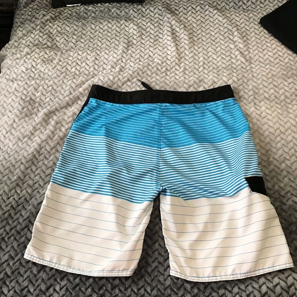 Rip Curl Men’s Boardshorts, Size 38, Colour Blue & White with Stripes. - Picture 2 of 14